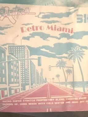 Retro Rifle - 3XL Retro Miami Flannel - Pink & Light Blue